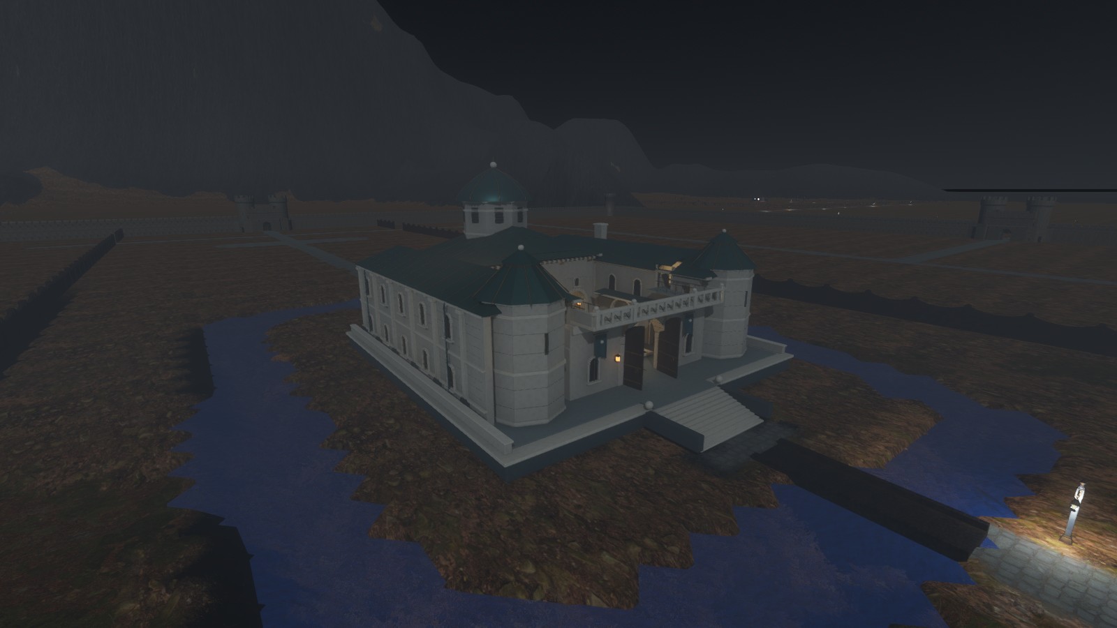 The rebuilt Pearl Palace in the world of Pagan